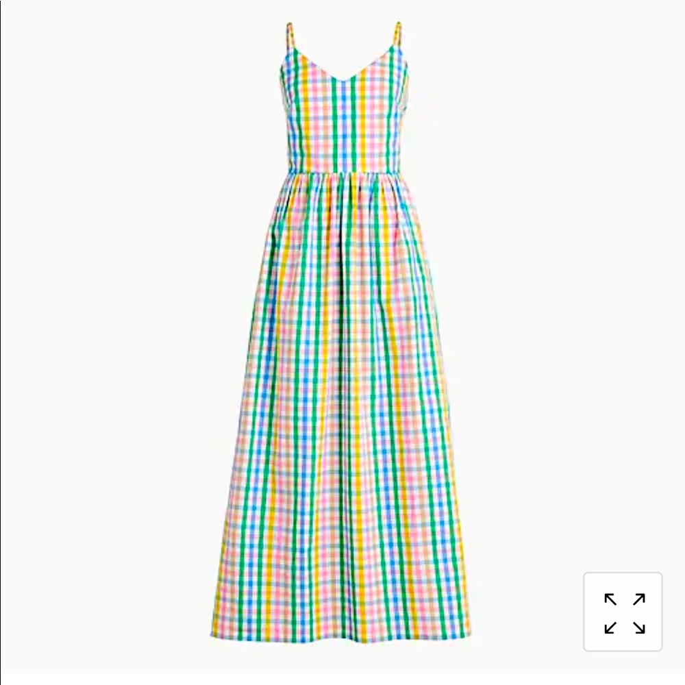 J. Crew V Neck Maxi Dress Sz 12